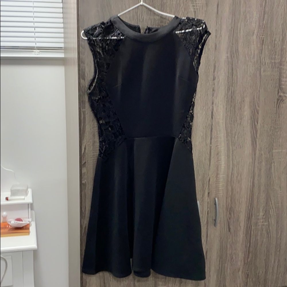 black dress